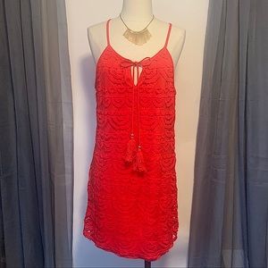 Red Lace Dress